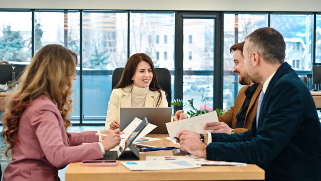 How to Choose the Right CPA Firm in USA for Your Business Growth- business meeting-Tax Planning Strategies for Businesses in the USA