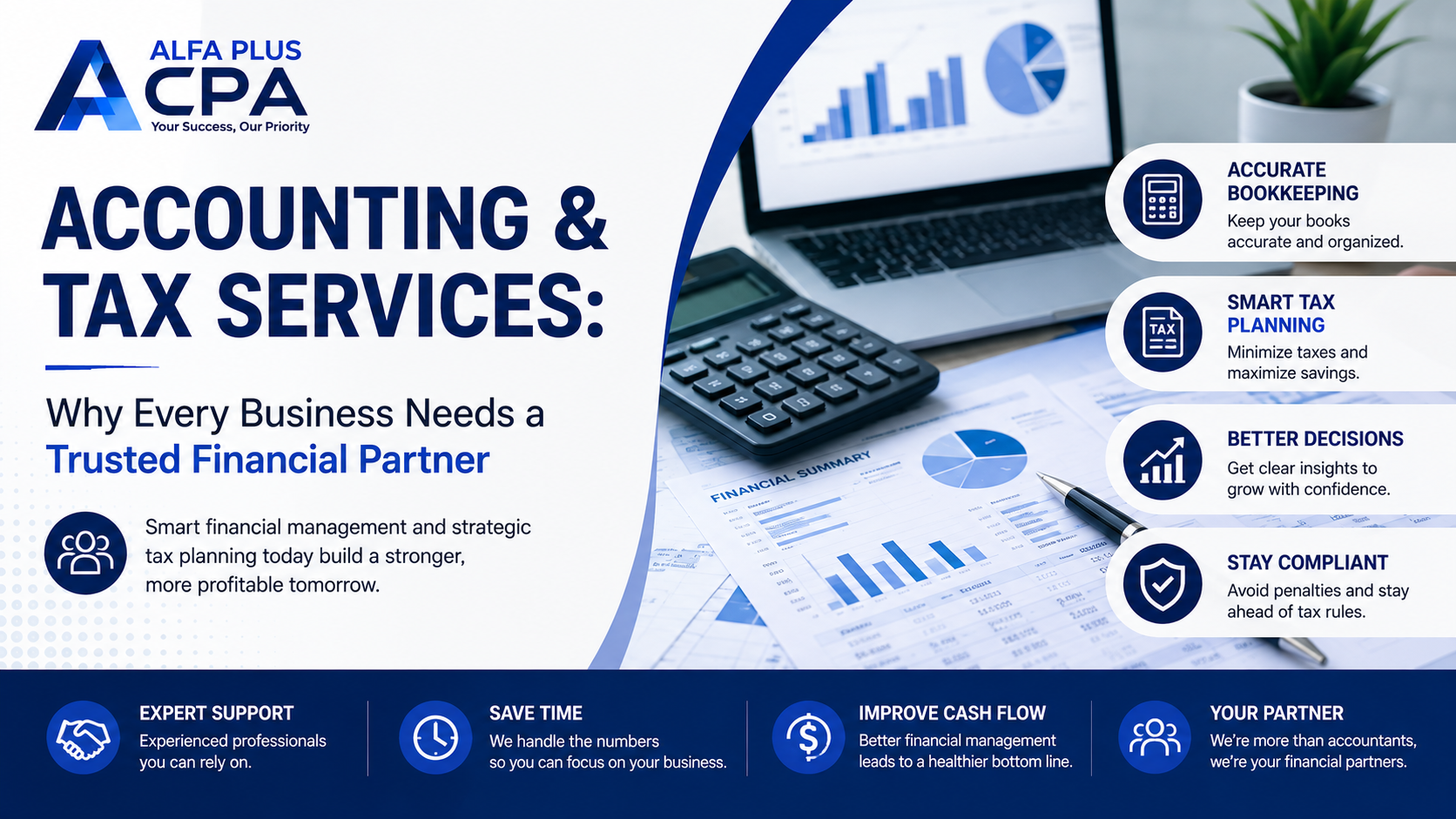 Accounting & Tax Services: Why Every Business Needs a Trusted Financial Partner